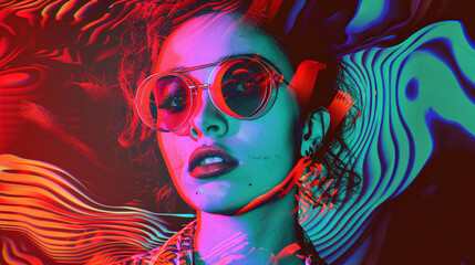  Neon Wave Harmony