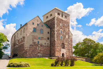 Turku Castle or Abo slott in the city of Turku.Finland