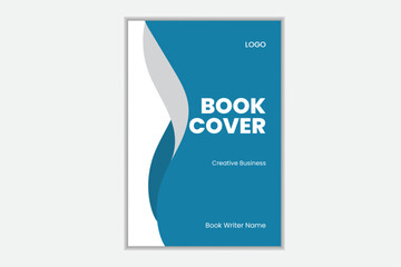 corporate unique modern new advertisement creative book cover deign vector template.