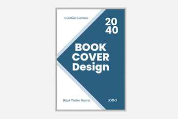 corporate unique modern new advertisement creative book cover deign vector template.