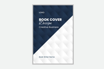 corporate unique modern new advertisement creative book cover deign vector template.