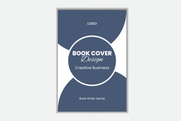 corporate unique modern new advertisement creative book cover deign vector template.