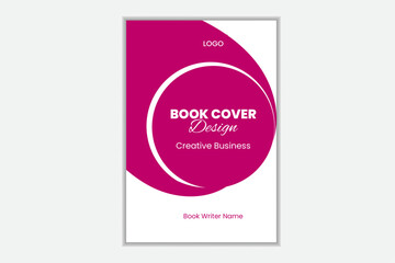 corporate unique modern new advertisement creative book cover deign vector template.