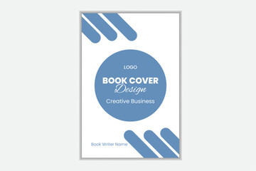 corporate unique modern new advertisement creative book cover deign vector template.