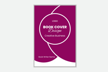 corporate unique modern new advertisement creative book cover deign vector template.