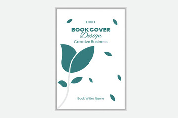 corporate unique modern new advertisement creative book cover deign vector template.