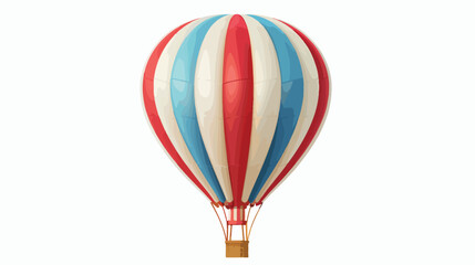 Balloon air travel icon isolated on white background