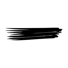 Brush stroke line element, grunge charcoal hand drawn hatches scribble marker art brushes line, 
chalk texture doodle drawing design illustration 