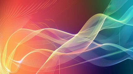 abstract background design ,wave line background design