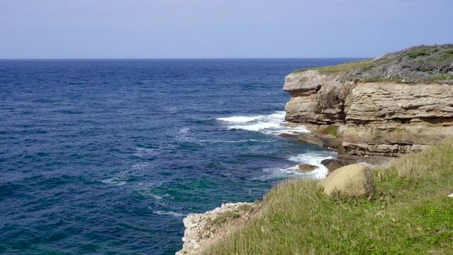 Cape St George on the Port au Port Peninsula on southwest coast of Newfoundland in the province of Newfoundland and Labrador, Canada. Boutte du Cap Park