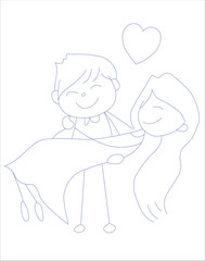 valentine coloring page