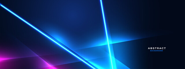 	
Blue technology background with motion neon light effect.Vector illustration	
