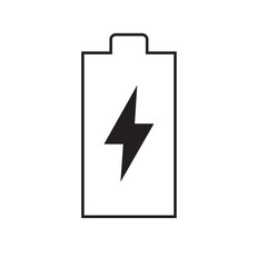 Battery icon set. battery charge level. battery Charging icon