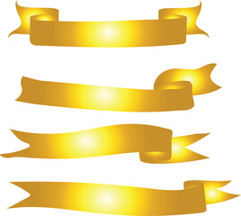 set of ribbons set of ribbon band