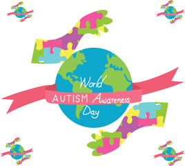 world autism awareness day is celebrated every year on 2 April.	
