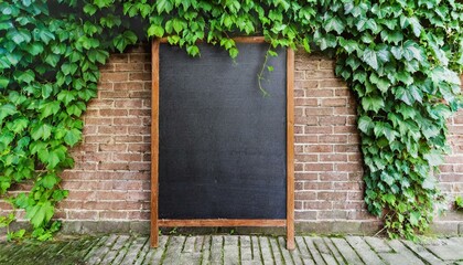 blank blackboard ready for message