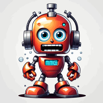 Cute Robotic Background Very Cool