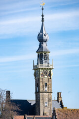 Lange Jan church tower in Middelburg Netherlands