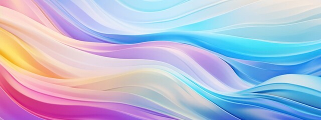 Vibrant Rainbow Colored Background Close Up Generative AI