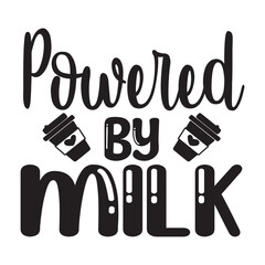 powered by milk