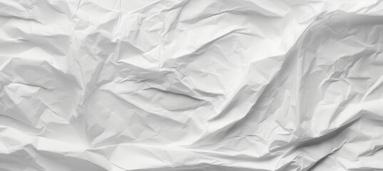 Obraz premium Pastiche white tissue close up, crumpled texture, playful chalk for design projects.