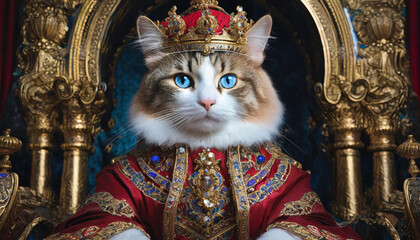 le roi de la maison : le chat - 749508080