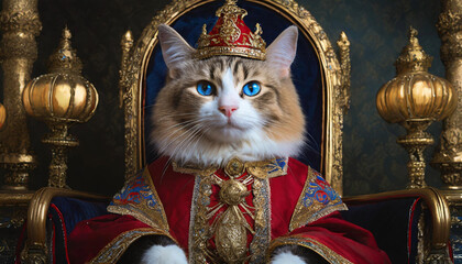 le roi de la maison : le chat - 749509695
