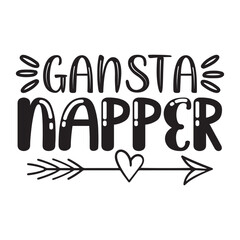 Gansta napper svg