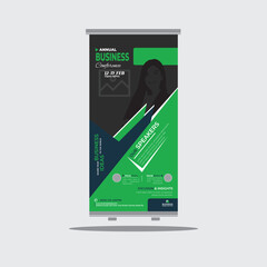 Roll up banner design