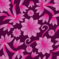 Watercolor Seamless pattern for background, textile, wallpaper, fabric design etc.
