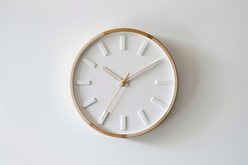 Minimalist wall clock Modern design Time management Elegant interior accessory Functional decor