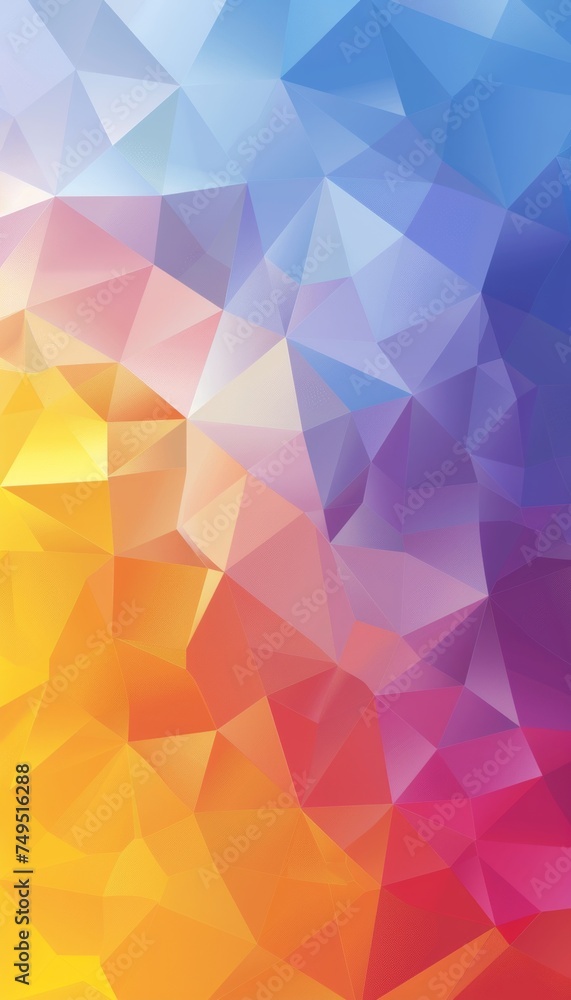 Poster dynamic geometric backgrounds sharp angles, interlocking shapes, vibrant colors