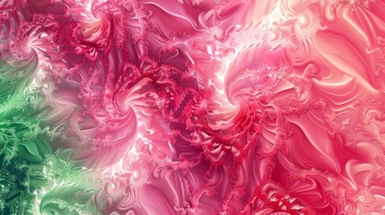 Background Texture in the Watermelon Sugar High Fractal Seeds Style created with Generative AI Technology