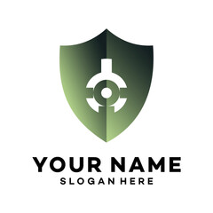 Unique sword shield, strong and elegant