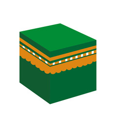 ka'bah vector illustration graphic