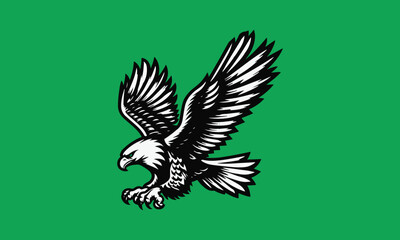 Eagle logo design, eagle flying logo design, eagle vector logo design, 