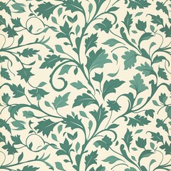 vintage Scrapbooking Pattern Minimalistic 