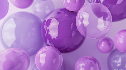 purple balloon on a white background