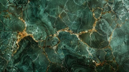 texture of dark green and olive marble for tabletop, featuring light lines of a pattern. Perfect for marketing interior decor, sophisticated design, and the natural beauty of e