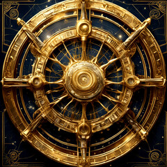 Fototapeta premium astronomical clock