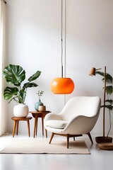 minimal modern living room interior