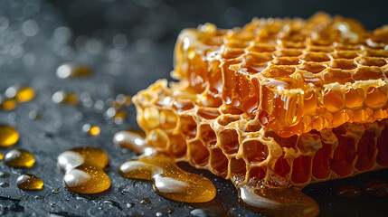 Captivating honey abundance