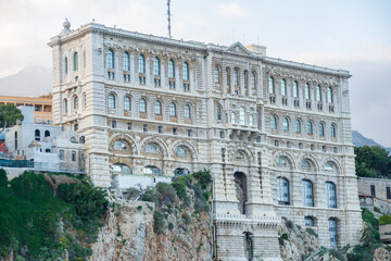 Fototapeta premium The Oceanographic Museum or Musee Oceanographique