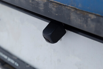 Installation of a modern multimedia system with a rear-view camera on the car. The installation...