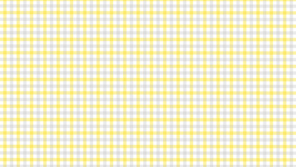 Grey and yellow plaid fabric texture background