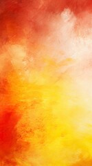 Red orange and yelllow background with watercolor and grunge texture design