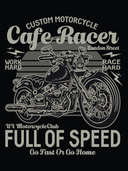 Motorbike T-Shirt Design