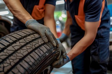 Professional Tire Service: Auto Repair Center Offers Expert Maintenance, Spare Part Replacement, and Insurance Support for Comprehensive Car Care