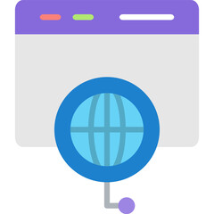 web-hosting-19 Vector Flat Icon