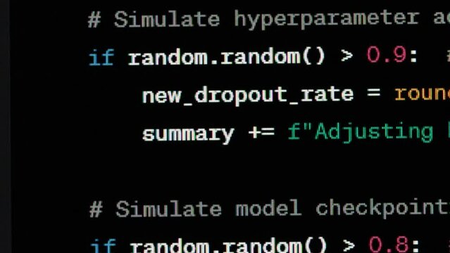 Generative Artificial Intelligence text generator Chatbot generate python code as AI agent assistant in code devloping. Developer write prompt to generate python code
